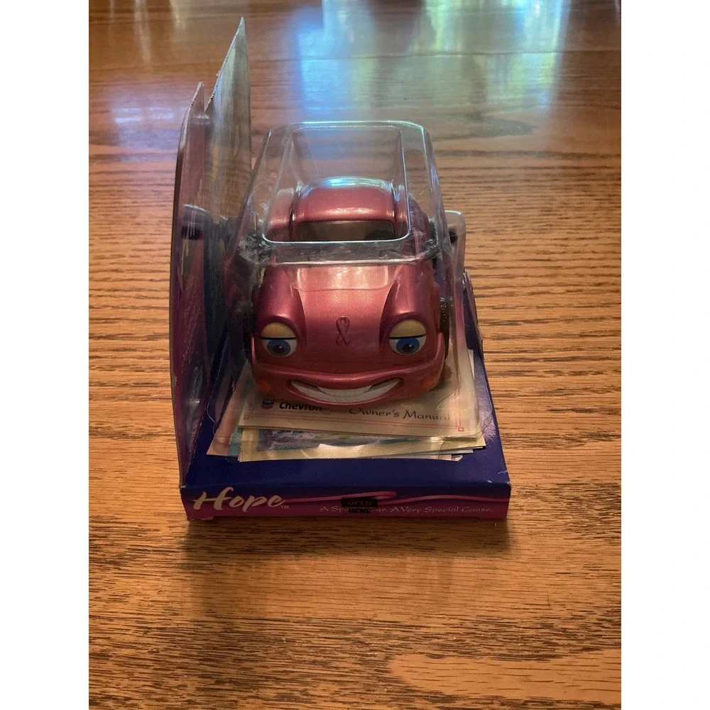 Chevron Cars Special Edition Hope Breast Cancer Awareness Pink Car 2001 NIB